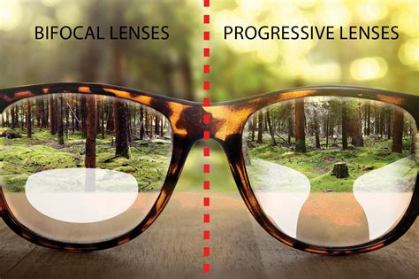 progressive multifocal lenses.